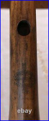 1885 Buffet wooden piccolo, silver ring keys, no cracks