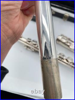 1950's VTG Selmer Signet Special Flute in Coin Silver with Case Serial # 22987