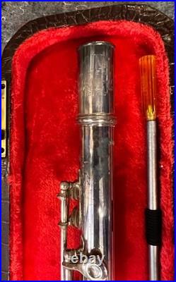 1955 1957 KING Flute- Made by H. N. White with Rare pieces and more. See detail 1955 1957 KING Flute- Made by H. N. White with Rare pieces and more. See detail