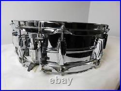 1965 Ludwig Chrome Snare Drum 14 Classic Chicago USA SN 256795