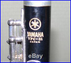 1969-1979 Yamaha YPC-31 Silver Plated Piccolo