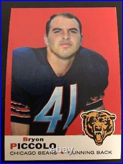1969 Topps Football Card #26 Bryon Piccolo NM M RC Chicago Bears