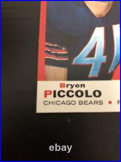 1969 Topps Football Card #26 Bryon Piccolo NM M RC Chicago Bears