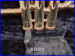 1970s Selmers 3 Valve Bb/A Piccolo Trumpet In Clear Lacquer With Case