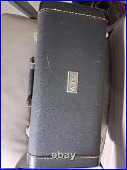 1970s Selmers 3 Valve Bb/A Piccolo Trumpet In Clear Lacquer With Case
