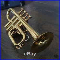 1972 Henri Selmer Paris Bb/A piccolo trumpet Maurice André, case GAMONBRASS