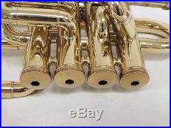 1974 Selmer 59 4 Valve Piccolo Trumpet With Leadpipe Case Paris France Instrument
