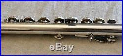 1974 Wm. S. Haynes Golden Age/Pre-Eastman Commercial Model Silver Flute, NR