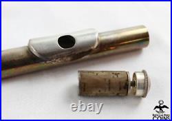 1980s Gemeinhardt M3S Conservatory Model Open-Hole SILVER Flute withBox