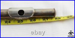 1980s Gemeinhardt M3S Conservatory Model Open-Hole SILVER Flute withBox
