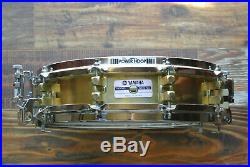 1987 YAMAHA SD493 14X3.5 BRASS SHELL PICCOLO SNARE DRUM for YOUR DRUM SET! #Z339