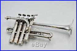 1994 Stomvi Piccolo Trumpet M Bore & Vincent Bach Mouthpiece Made in Spain