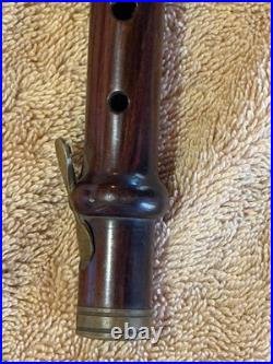 19th century 7 key rosewood flute