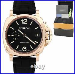 2021 Panerai PAM01029 Piccolo Due 18K Rose Gold 38mm Oro Rosso Automatic Watch