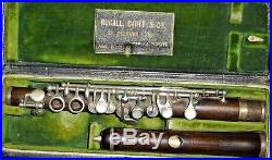 20th Cent. Rudall Carte & Co. Oxford St London Piccolo Flute