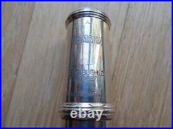 24v/yamaha 381 Flute/sterling Silver Head/needs Polishing/case