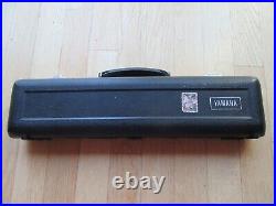 24v/yamaha 381 Flute/sterling Silver Head/needs Polishing/case