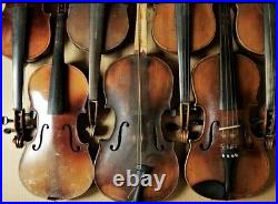 3X Full Size, 4Xslighlty Small Size Violins (Not Working)