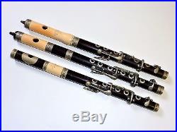 3 antique piccolo / flute London English make
