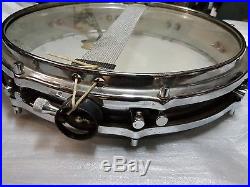 70's SONOR PANCAKE PICCOLO SNARE DRUM made in GERMANY