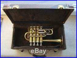 80`s Vincent Bach Stradivarius 196 piccolo trumpet GAMONBRASS