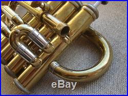 80`s Vincent Bach Stradivarius 196 piccolo trumpet GAMONBRASS