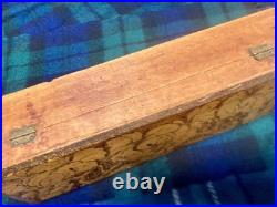 8-key Vintage Flute English Boxwood /ger. Silver/bone/mid 1800/new Repair & Pads