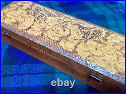 8-key Vintage Flute English Boxwood /ger. Silver/bone/mid 1800/new Repair & Pads
