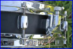 ADD this PEARL 13 BLACK STEEL PICCOLO SNARE DRUM to YOUR SET TODAY! LOT #A731