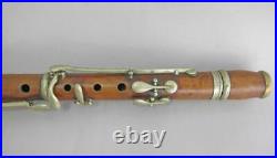 ANTIQUE BOXWOOD CLARINET Circa 1840 flute piccolo vintage