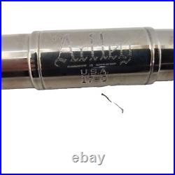ARTLEY FLUTE SILVER Plate in Original Case 17-0 Serial # 672106