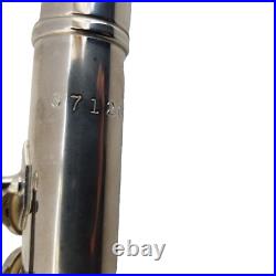 ARTLEY FLUTE SILVER Plate in Original Case 17-0 Serial # 672106