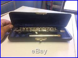 ARTLEY PICCOLO 19p FROM 1973 In Great Condition Vintage Musical Instrument