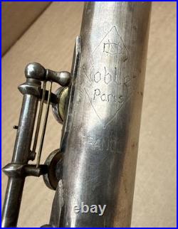 AS IS! Vintage Noblet Paris France Flute