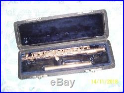 A Vintage Cadet Piccolo Musical Instrument With Case #h2566 & Free Ship In USA