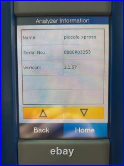 Abaxis Piccolo Xpress Chemistry Analyzer 1100-1000