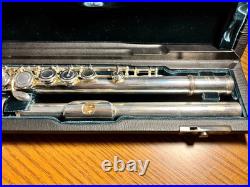 Altus Flute A907E withGenuine Case, Bag, Rod, Book Maintenance required from JAPAN