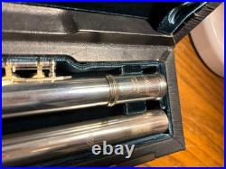Altus Flute A907E withGenuine Case, Bag, Rod, Book Maintenance required from JAPAN