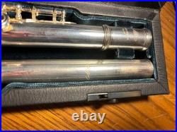 Altus Flute A907E withGenuine Case, Bag, Rod, Book Maintenance required from JAPAN