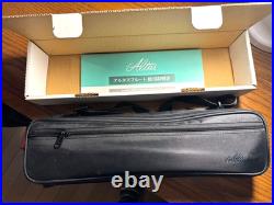 Altus Flute A907E withGenuine Case, Bag, Rod, Book Maintenance required from JAPAN