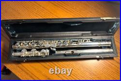 Altus Flute A907E withGenuine Case, Bag, Rod, Book Maintenance required from JAPAN