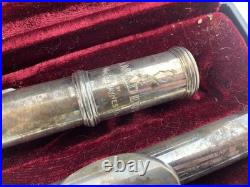 Amadeus by Wm. S. Haynes Co. Model AF500 Flute with Hard Case Silver Plated Amadeus by Wm. S. Haynes Co. Model AF500 Flute with Hard Case Silver Plated