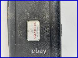 Amadeus by Wm. S. Haynes Co. Model AF500 Flute with Hard Case Silver Plated