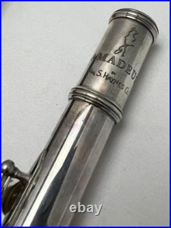 Amadeus by Wm. S. Haynes Co. Student Flute Silver High Polish with Case
