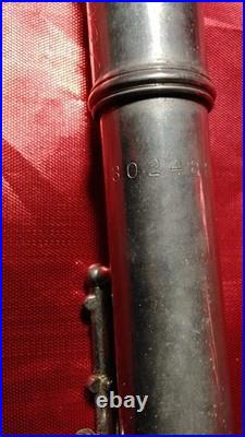 Ambassador Concert Flute Boehm Closed Hole Key of C Silver Plated with Case