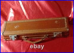 Ambassador Concert Flute Boehm Closed Hole Key of C Silver Plated with Case
