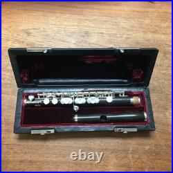 An Extra-clean Vintage W. S. Haynes Wood Pro Model Piccolo, All New Pads, No Crax