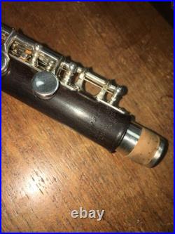 An Extra-clean Vintage W. S. Haynes Wood Pro Model Piccolo, All New Pads, No Crax