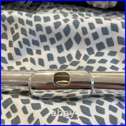 Anthem A-2500 Flute Silver Plated Student Intermediate with Case & Cleaning Rod