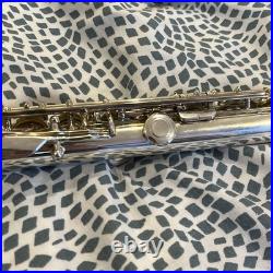 Anthem A-2500 Flute Silver Plated Student Intermediate with Case & Cleaning Rod